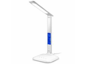 INNOKA LED Desk Lamp with USB Charging Port, LCD Display Temperature & Calendar INNOKA LED Desk Lamp with USB Charging Port, LCD Display Temperature & Calendar