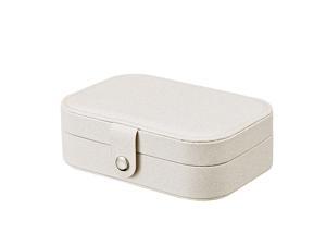 Jewelry Box Portable Storage Organizer Zipper Portable Women Display Travel Case Jewelry Box Portable Storage Organizer Zipper Portable Women Display Travel Case