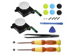 For Switch Lite Joystick 19in1 Repair Set w/3D Analog Sensor Stick+Tool For Switch Lite Joystick 19in1 Repair Set w/3D Analog Sensor Stick+Tool