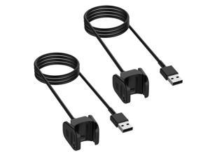Charge 3 Replacement USB Charger Charging Cable Dock 2-Pack