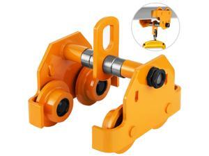 3 Ton Push Beam Trolley For Heavy Loads To 6600 Lbs Fits Straight/Curved I Beam 3 Ton Push Beam Trolley For Heavy Loads To 6600 Lbs Fits Straight/Curved I Beam