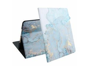 For iPad 10.2" 2019 Blue Marble Leather Fabric w/stand Case Cover For iPad 10.2" 2019 Blue Marble Leather Fabric w/stand Case Cover