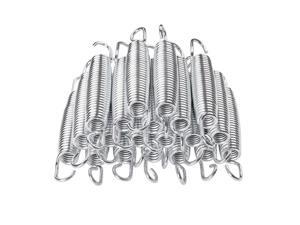 20 Pcs 5 1/2" Trampoline Springs Heavy Duty Galvanized Steel Replacement Set Kit 20 Pcs 5 1/2" Trampoline Springs Heavy Duty Galvanized Steel Replacement Set Kit