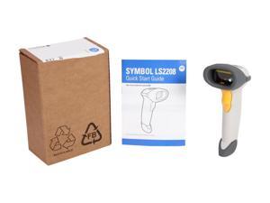 Zebra Motorola Symbol LS2208 Barcode Scanner White  Scanner Only