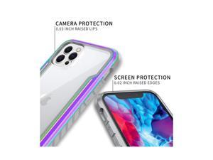 Suitable for Apple 12Pro Max mobile phone case, military product all-inclusive anti-drop transparent new right-angle metal