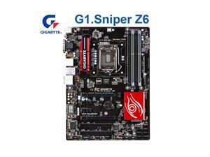 For Gigabyte GA-G1.Sniper Z6 Original Desktop Motherboard G1.Sniper Z6 Z97 LGA 1150 i3 i5 i7 DDR3 32G SATA3 ATX For Gigabyte GA-G1.Sniper Z6 Original Desktop Motherboard G1.Sniper Z6 Z97 LGA 1150 i3 i5 i7 DDR3 32G SATA3 ATX
