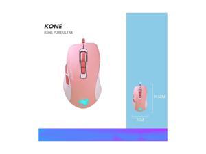 ROCCAT ROC-11-730 Kone Pure Ultra - Light Ergonomic Gaming Mouse (16000 Dpi Optical Sensor RGB Lighting Ultra Light) Pink