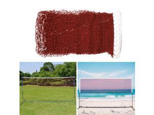Badminton Tennis Volleyball Net Mesh For Beach Garden Indoor Outdoor Games Red Badminton Tennis Volleyball Net Mesh For Beach Garden Indoor Outdoor Games Red