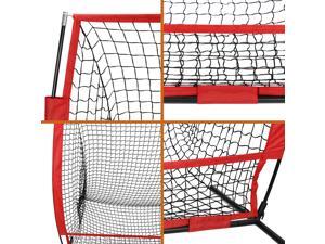 7'×7' 5'x5' Baseball Softball Practice Net Training Aids W/Carry Bag Portable 7'×7' 5'x5' Baseball Softball Practice Net Training Aids W/Carry Bag Portable
