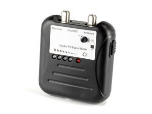 THE CIMPLE CO - Signal Strength Meter with Adjustable Signal Strength | Digital TV OTA Antenna Finder with LED Indicator Display and Coax Cable THE CIMPLE CO - Signal Strength Meter with Adjustable Signal Strength | Digital TV OTA Antenna Finder with LED Indicator Display and Coax Cable
