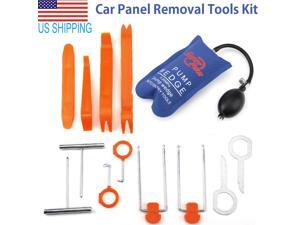 13pcs Car Panel Removal Open Pry Tools Kit Dash Board Door Trim Pump Wedge 13pcs Car Panel Removal Open Pry Tools Kit Dash Board Door Trim Pump Wedge