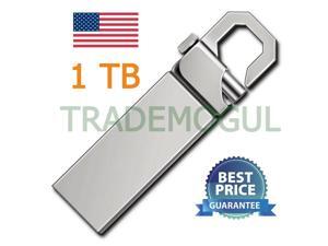 1TB 1T USB 2.0 Memory Silver Hook Flash Drive! USA SELLER! 1TB 1T USB 2.0 Memory Silver Hook Flash Drive! USA SELLER!