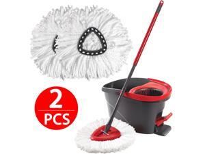 4Pc Replacement Head Easy Home Cleaning Mopping Wring Spin Mop Refill O-Cedar 4Pc Replacement Head Easy Home Cleaning Mopping Wring Spin Mop Refill O-Cedar