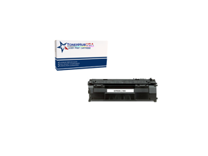 TONERHUBUSA Compatible Toner Cartridge Replacement for HP Q7553A (1-Pack/Black)