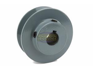 3.5" Cast Iron 5/8" Shaft Pulley Sheave Single 1 Groove V Style A Belt 4L New 3.5" Cast Iron 5/8" Shaft Pulley Sheave Single 1 Groove V Style A Belt 4L New
