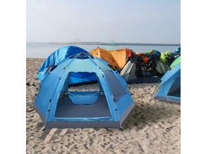 3-4 Person Camping Dome Tent Instant Pop Up Waterproof Double Layer Sun Canopy 3-4 Person Camping Dome Tent Instant Pop Up Waterproof Double Layer Sun Canopy