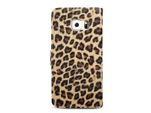 Fosmon CADDY-LEOPARD Leather For Gakaxy S6 Edge Plus Card Wallet Case Fosmon CADDY-LEOPARD Leather For Gakaxy S6 Edge Plus Card Wallet Case