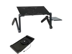 360°Adjustable Folding Laptop Notebook Desk+Cooling Fan Table Stand Bed Tray 360°Adjustable Folding Laptop Notebook Desk+Cooling Fan Table Stand Bed Tray