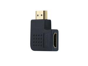 4K HDMI Adapter Right Angle 90 degree Male to Female Type A Port Angled Coupler 4K HDMI Adapter Right Angle 90 degree Male to Female Type A Port Angled Coupler