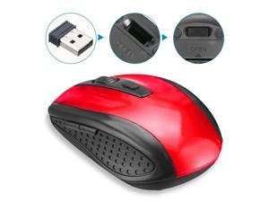 2.4GHz Optical Wireless Mouse  USB Receiver For PC Mac Laptop Computer DPI USA
