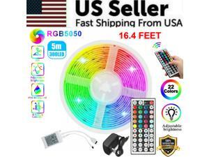 Led Strip Lights 16.4FT RGB Led Room Lights 5050 LED Tape Lights Color Changing Led Strip Lights 16.4FT RGB Led Room Lights 5050 LED Tape Lights Color Changing