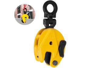 0.8T Industrial Vertical Plate Lifting Clamp Steel w/ Lock Heavy Duty Durable 0.8T Industrial Vertical Plate Lifting Clamp Steel w/ Lock Heavy Duty Durable