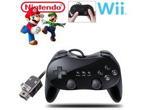 New Pro Classic Game Controller Pad Console Joypad For Wii Remote Black New Pro Classic Game Controller Pad Console Joypad For Wii Remote Black