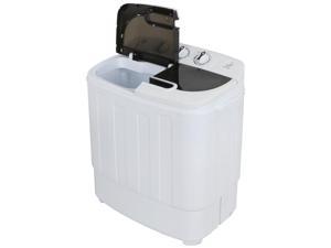 Compact Portable Washer  Dryer with Mini Washing Machine and Spin Dryer, White
