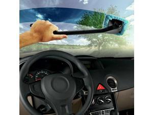 Microfiber Windshield Clean Car Auto Wiper Cleaner Glass Window Tool Brush Kit