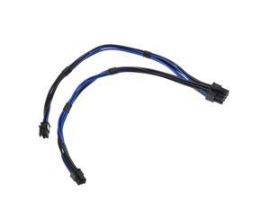 18AWG 30CM Dual PCI-e Y Splitter Power Cable 6 Pin Male To 8 Pin Conversion Cables For Mac Pro Graphics Card Power Cord 18AWG 30CM Dual PCI-e Y Splitter Power Cable 6 Pin Male To 8 Pin Conversion Cables For Mac Pro Graphics Card Power Cord