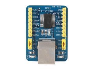 HW-165 FT232 Type B Female USB to Serial Port Module USB to TTL/CMOS Level Module HW-165 FT232 Type B Female USB to Serial Port Module USB to TTL/CMOS Level Module