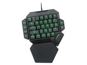 K50 USB Wired Gaming Keypad Keyboard 35 Keys One-Handed RGB LED Backlight Adjustable Mechanical Keyboard Macro Definition K50 USB Wired Gaming Keypad Keyboard 35 Keys One-Handed RGB LED Backlight Adjustable Mechanical Keyboard Macro Definition