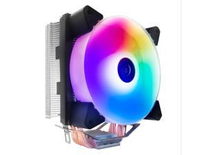 COOL STORM 4 Heat Pipe Radiator Tower Copper Tube CPU Fan 12cm Top Light Fan for AMD Multi-Platform (Yuhuan) COOL STORM 4 Heat Pipe Radiator Tower Copper Tube CPU Fan 12cm Top Light Fan for AMD Multi-Platform (Yuhuan)