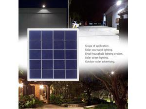4W 5V Solar Panel Multi-functional Practical Convenient Polycrystalline Solar Charger with DC Connector for Garden Light 4W 5V Solar Panel Multi-functional Practical Convenient Polycrystalline Solar Charger with DC Connector for Garden Light
