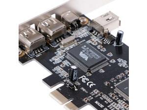 PCI-e 1X IEEE 1394A 4 Port(3+1) Firewire Card Adapter 6-4 Pin Cable For Desktop PC Dropship PCI-e 1X IEEE 1394A 4 Port(3+1) Firewire Card Adapter 6-4 Pin Cable For Desktop PC Dropship