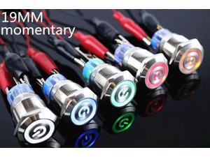 waterproof LED 5v 19mm metal push button switch momentary computer power buttons motherboard power switch waterproof LED 5v 19mm metal push button switch momentary computer power buttons motherboard power switch