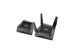 Asus RT-AX92U AX6100 Tri-Band Wi-Fi 6 Mesh Router with 802.11Ax, Lifetime Aiprotection Security by Trend Micro, Aimesh Compatible, Adaptive Qos & Parental Control Asus RT-AX92U AX6100 Tri-Band Wi-Fi 6 Mesh Router with 802.11Ax, Lifetime Aiprotection Security by Trend Micro, Aimesh Compatible, Adaptive Qos & Parental Control