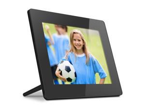 Aluratek 8 Inch Touchscreen Wifi Digital Photo Frame 8GB Memory with Built-In Clock, Calendar, Alarm, Weather Aluratek 8 Inch Touchscreen Wifi Digital Photo Frame 8GB Memory with Built-In Clock, Calendar, Alarm, Weather