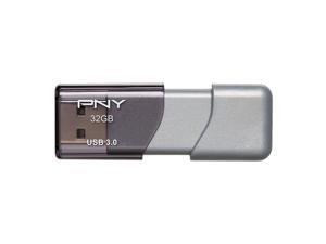 PNY 32GB Turbo Attaché 3 USB 3.0 Flash Drive - (P-FD32GTBOP-GE)