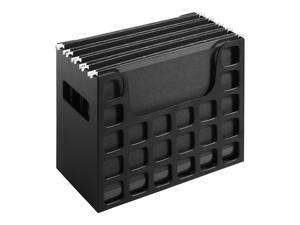 Pendaflex Portable Desktop File, Side Handles, Hanging File Folders, Tabs & Inserts, Letter Size, 9-1/2 Inches x 12-3/16 Inches x 6 Inches, Black (23013) Pendaflex Portable Desktop File, Side Handles, Hanging File Folders, Tabs & Inserts, Letter Size, 9-1/2 Inches x 12-3/16 Inches x 6 Inches, Black (23013)