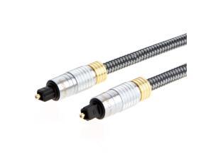 CableCreation Optical Audio Cable 12FT, Slim Optical Cable Digital Audio Cable with Gold Plated for Home Theater, Sound Bar, TV, PS4, Xbox, Playstation &More, 3.6M CableCreation Optical Audio Cable 12FT, Slim Optical Cable Digital Audio Cable with Gold Plated for Home Theater, Sound Bar, TV, PS4, Xbox, Playstation &More, 3.6M