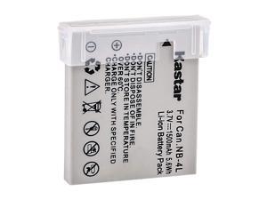 Replacement for Canon NB-4L Digital Camera Battery Canon SD1000 Battery 2X Pack 890mAh, 3.7V, Lithium-Ion