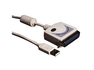 ProHT Pro USB to Parallel Converter Cable (08305)-6.8 Feet, 36 Pin Male USB to LPT Serial Printer Adapter Cable, Plug & Play, Compatible with 8/7/Vista/XP//2000 and Mac OS X 10.6 and Above