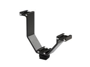 Movo 3BA-1 Triple Shoe Bracket - Camera V Bracket for Lights, Monitors, Microphones and More (Small) Movo 3BA-1 Triple Shoe Bracket - Camera V Bracket for Lights, Monitors, Microphones and More (Small)