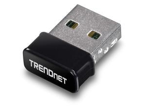 TRENDnet Micro AC1200 Wireless USB Adapter, MU-MIMO, Dual Band Support 2.4GHz/5GHz, Supports Windows/Mac, TEW-808UBM TRENDnet Micro AC1200 Wireless USB Adapter, MU-MIMO, Dual Band Support 2.4GHz/5GHz, Supports Windows/Mac, TEW-808UBM
