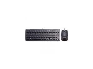 ViewSonic VMP10B_KM1ES05 USB Keyboard and Mouse Bundle, Spanish Keyboard, Black