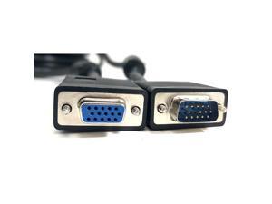 Micro Connectors 10-Feet SVGA Extension Cable with Ferrites (M05-110ADS) Micro Connectors 10-Feet SVGA Extension Cable with Ferrites (M05-110ADS)