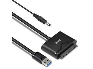SATA to USB 3.0 Cable, BENFEI USB 3.0 to SATA III Hard Drive Adapter Compatible for 2.5 3.5 Inch HDD/SSD Hard Drive Disk and SATA Optical Drive with 12V/2A Power Adapter, Support UASP SATA to USB 3.0 Cable, BENFEI USB 3.0 to SATA III Hard Drive Adapter Compatible for 2.5 3.5 Inch HDD/SSD Hard Drive Disk and SATA Optical Drive with 12V/2A Power Adapter, Support UASP