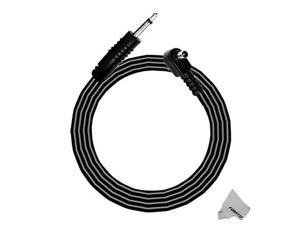 Acouto 30cm PC-PC Male to Male Flashlight Camera Sync Cable Cord 