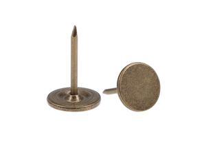 uxcell Upholstery Nails Tacks 11mmx17mm Flat Head Furniture Nails Bronze Tone 100 Pcs uxcell Upholstery Nails Tacks 11mmx17mm Flat Head Furniture Nails Bronze Tone 100 Pcs